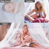 VZATT Mosquito Net Bed, Mosquito Net Suitable for Large Single