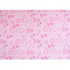 Simon Elvin BABY GIRL WRAPPING PAPER - 2 SHEETS OF
