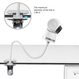 Bracket for eufy Security Indoor Cam S350, 40 cm Metal Clamp Holder for Eufy Indoor S350, Camera Holder Mounts Accessories for Eufy Indoor Cam S350