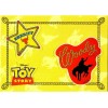TOY STORY SERIES 1, 1995 SKYBOX PIXAR, BADGE CARD #