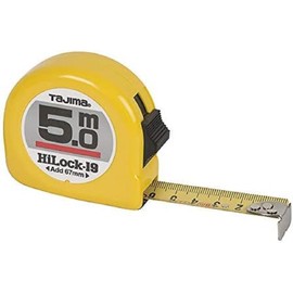 Tajima H9P50MY Tape Measure 5 m x 19 mm