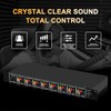 MIZISNR Headphone Amp, 8-Channel Rackmount Headphone Mixing Distribution Amplifier with