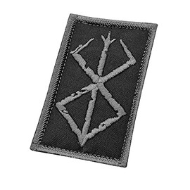 Subdued Berserk Brand Of Sacrifice Manga 2x3.25 Morale Patch