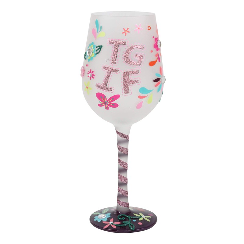 Top Shelf Copa de vino con texto en inglés "This