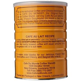 CAFE DU MONDE 2 Can x 15 oz of Café Du Monde, Coffee and Chicory, Original French 15oz