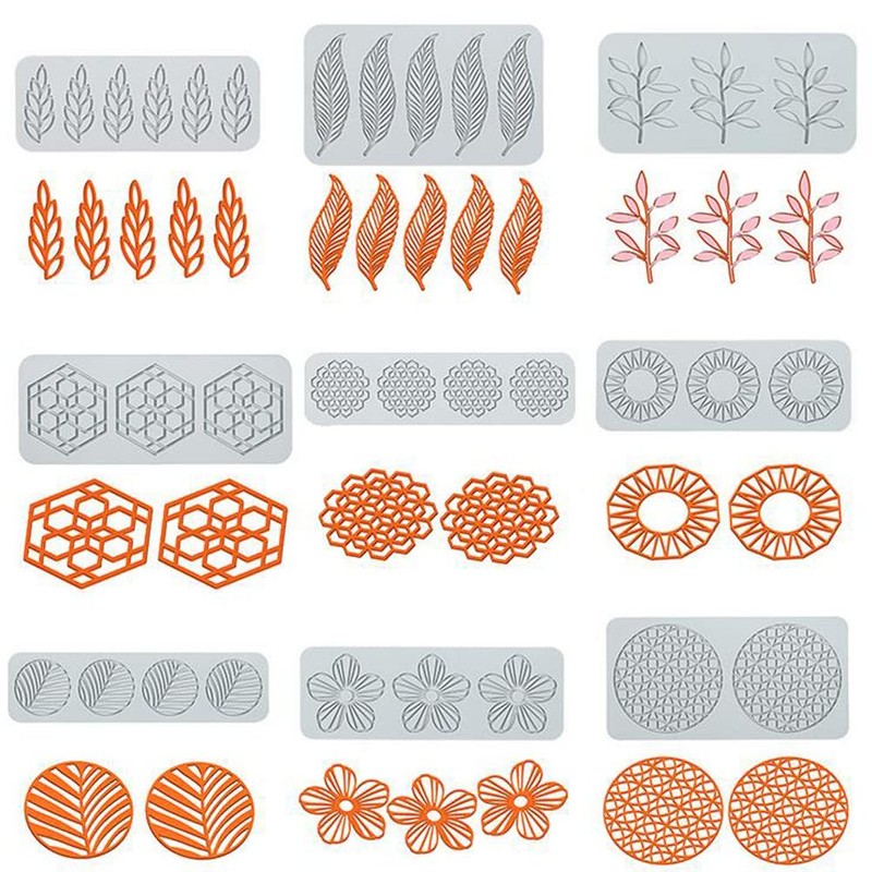 Fondant Lace Mat Embossed Lace Fondant Mold Decorative Flower Edge