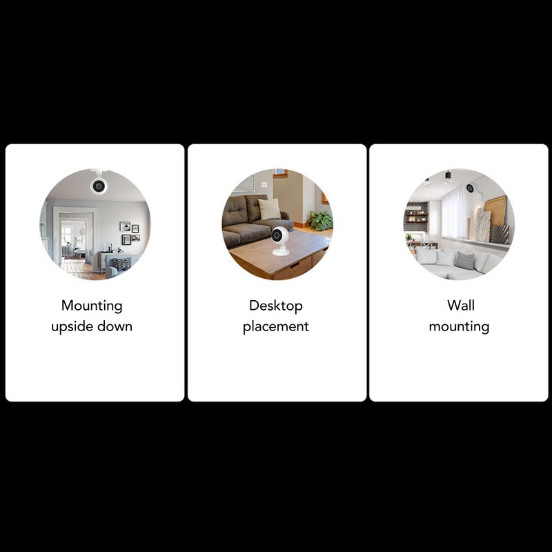 A2 1080P Wireless Camera Night Vision 360 Degree Rotating Motion