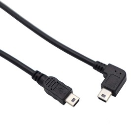VViViD Sun Mini 90°L Type Cable 10.6 inches (27 cm) / 10.9 ft (0.27 m) Mini B to Mini B 5PIN Cable Male to Male Mini B Connector Male to Mini B Connector Male to Mini B Connector Male to Mini B