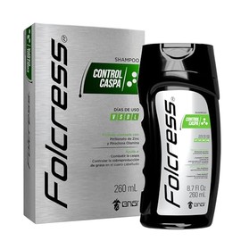 Folcress Shampoo Control Caspa con Piritionato de Zinc Grisi para Hombre 260 ml                                                                       