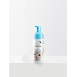 Mooncat Waterless Cat Shampoo, Licking Safe Dry Shampoo for Sphynx Cats, No Rinse Foam Cat Bath, Paraben Free, Oil Control, pH Balanced (5 oz) Shampoo ONLY