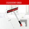 2 in 1 Standard Window Squeegee, Car Squeegee with 17"