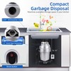 GarveeTech Garbage Disposal 1 Hp, Continuous Feed Noise Insulation Food