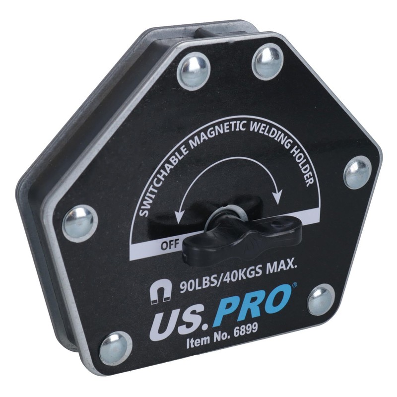 AB Tools 90lb Switchable On Off Magnetic Magnet Welding Holder