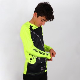 Ho Soccer Graffiti Daring Lime Maglietta Unisex Bambini