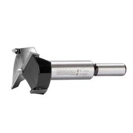 Mollom 41.2mm (1-5/8") Forstner Drill Bit with Durable YG8 Carbide Thickness of 2.0mm for Precise Woodworking. Ideal for Hardwood, Plastic and Plywood