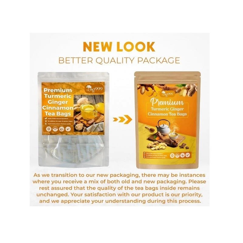 Turmeric Ginger Cinnamon Special 30 Tea Bags Turmeric Ginger Cinnamon