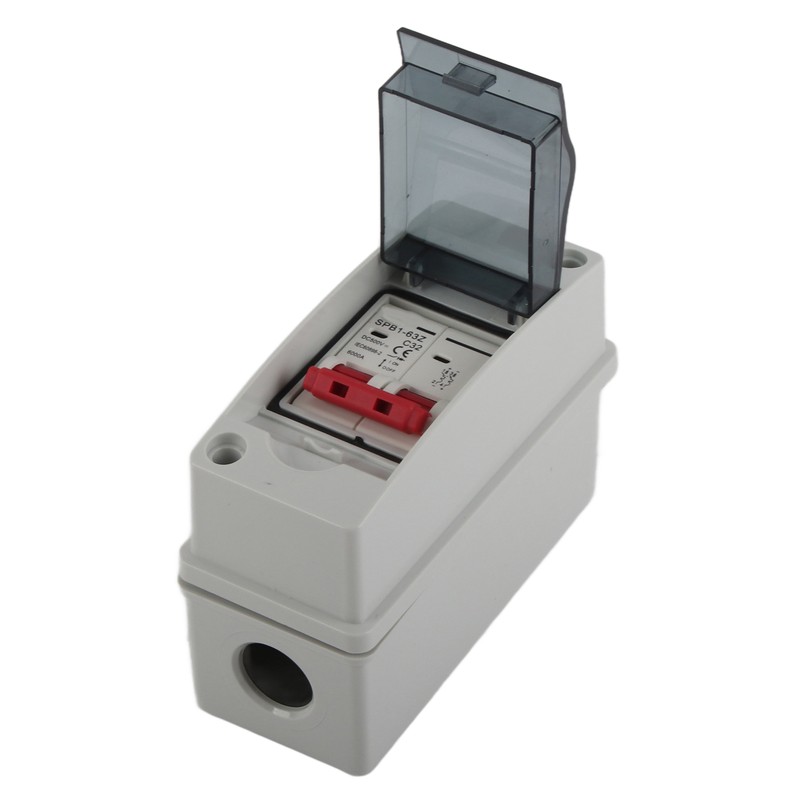 PV Solar Disconnect Switch Photovoltaic Circuit Isolator Miniature RV Breaker