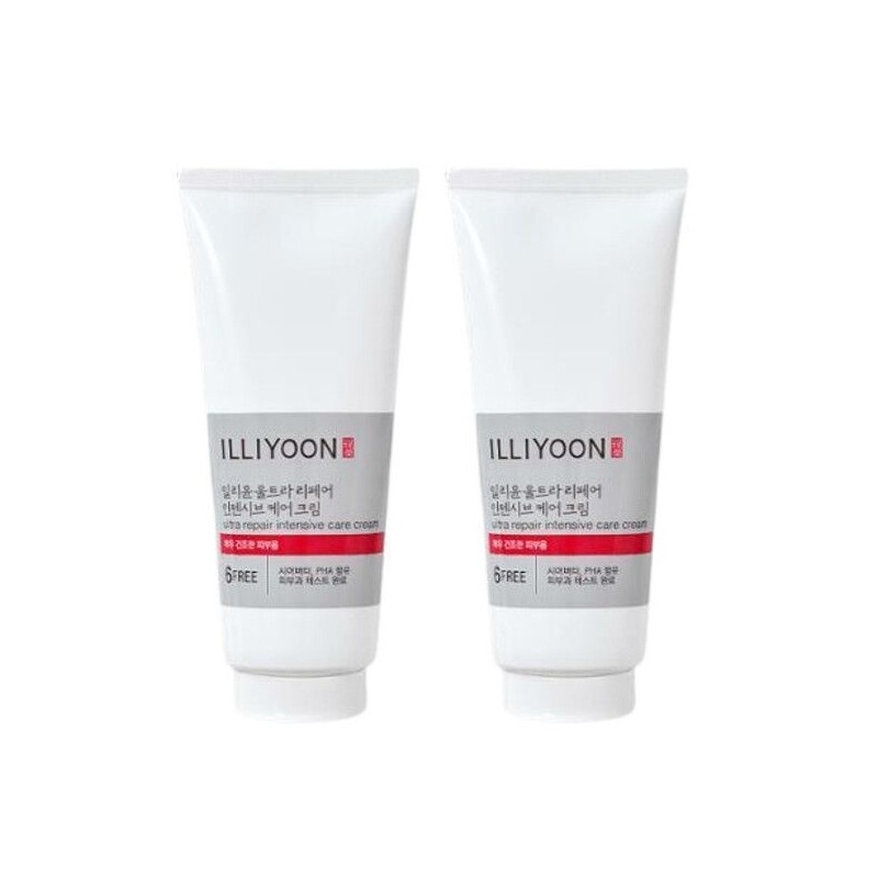 Illyyoon Intensive Care Cream 200ml Illiyoon Ultra Repair Lotion 528ml