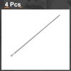 sourcing map 4pcs Upholstery Needles 3mm Diameter 150mm (5.91") Extra