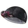 BikingBros Black Cycling Cap - Polyester Funny Cycling Hat-Under Helmet