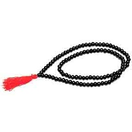 Song of India Ebony Wood Mala 7mm
