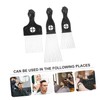 Healeved 3pcs Detangling Styling Comb Double-sided Metal Hair Pick Afro
