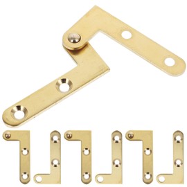 4 Sets Up and Down Pivot Door Hinge 360 Degree Rotatable Door Hinges Secret Door Hinges Pivot Door Hardware Hidden Hinge Up Down Shaft Hinges Window Fittings Pivot Hinge