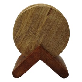 Set of 6 Mango Coasters with Holder