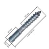 (Pack of 20) Hanger Bolts 5/16" x 2-3/8" (M8 x