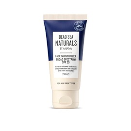 Dead Sea Naturals by AHAVA-Crema hidratante facial de amplio espectro FPS 20 de Dead Sea Naturals crema de da con mltiples beneficios para rostro y...