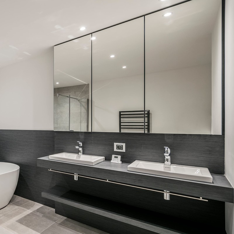 Pack of 10 LED Spotlights GU10 5 W Glass Flicker-Free