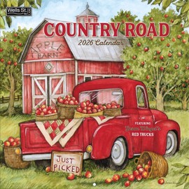 WSBL Country Road 2026 12X12 Wall Calendar (26997001744)