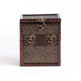 KakapopoTCG Elven Vault (Harmony) Wooden Deck & Counter Box for Deck Protector storage Trading Cards TCG MTG Magic PTCG YGO FaB Dice Fantasy Coin Storage EDH Commander