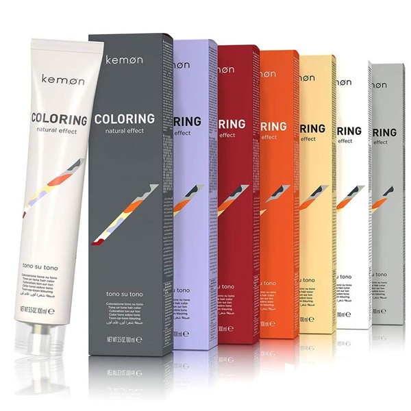Kemon Coloring Tone On Tone 4.36 Mahogany Golden Brown 3.5