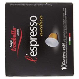 Trombetta l'espresso Arabica, (Pack of 8)