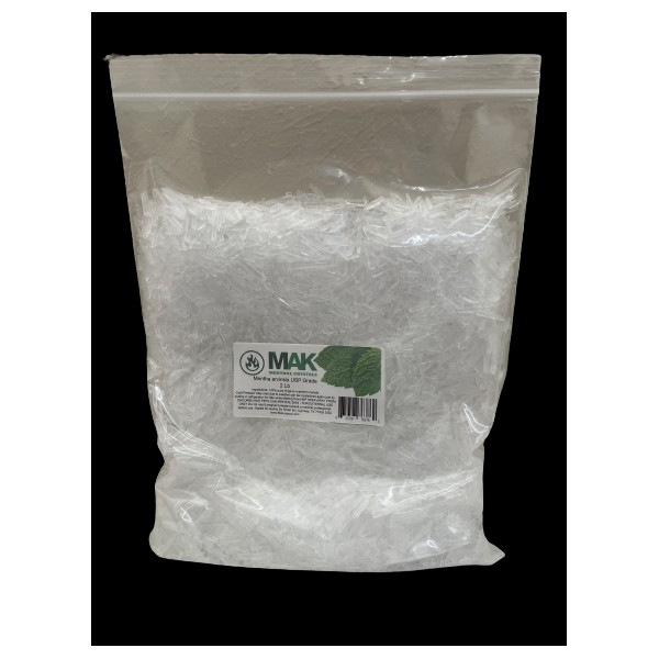 Menthol Crystals 100% PURE ORGANIC Natural Wholesale 2lb Food Grade
