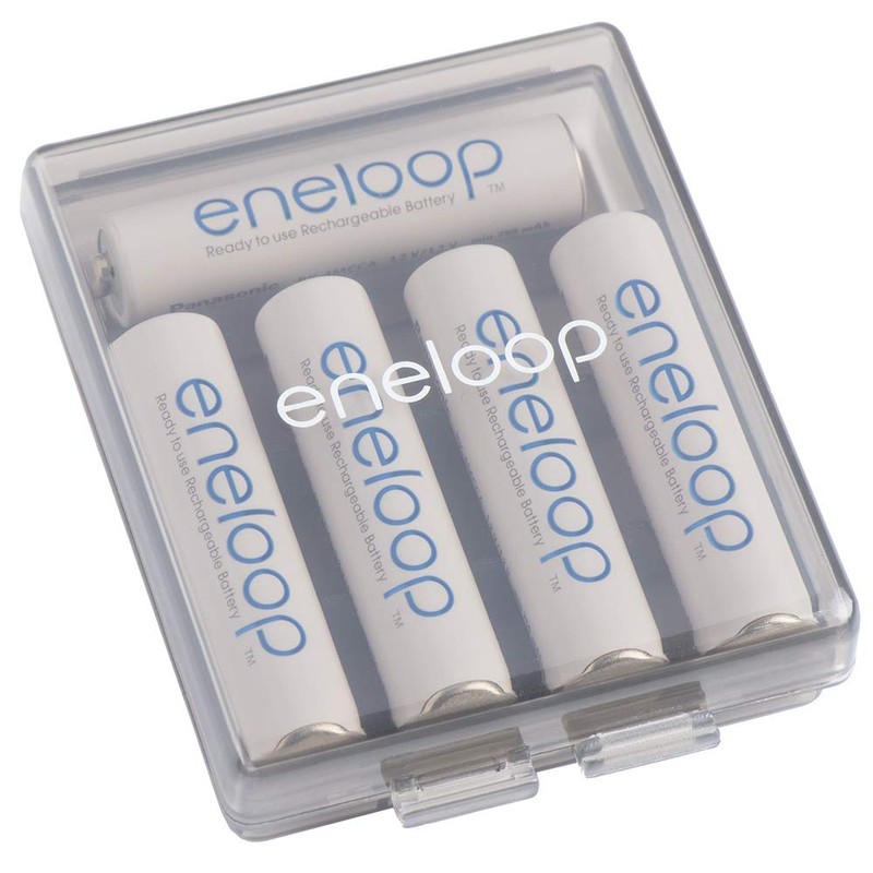 Eneloop Panasonic BQ-CASEK2SA pro Battery Storage Cases with 4AA or