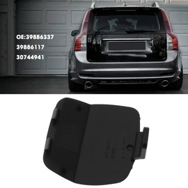 SG Store Rear Bumper Tow Hook Eye Cover Cap 39886337 30744941 Compatible with Volvo S40 V50 2008-2012
