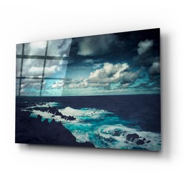 Epic Art 'Wild Atlantic' by Dirk Wustenhagen Acrylic Glass Wall Art, 24" x 16"