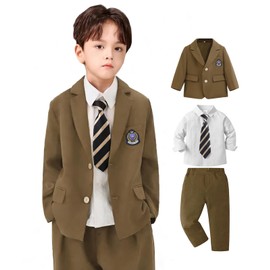 Qichenk Formal Suit for Boys, Kids, School Entrance Ceremony, Children's Suit, Performance, School Entrance Ceremony, Children's Clothes, Elementary School, Formal, Kids, Shichi-Go-San, Baby, Wedding