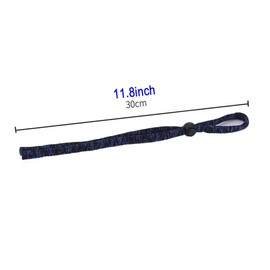 LCLONY 2 Cords Eye Glasses String Strap Holder Eye Glasses Around Neck Eyeglass Strap Wired Eyewear Retainer Lanyard, Blue Black, 30cm