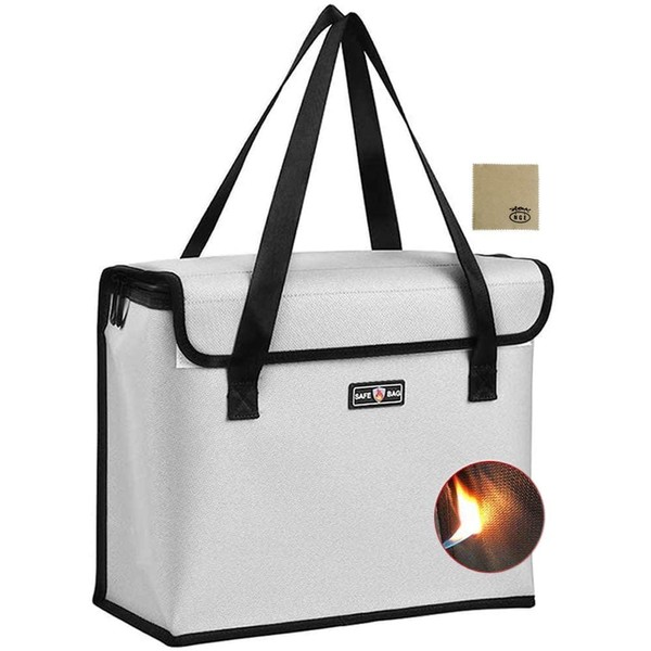 NGE Fireproof Bag, Document Storage Case, Fireproof, Explosion-proof, Waterproof, Disaster