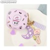 ESTHER BUNNY Buds Live Case + Lavender Keyring Set 2items, Case#$%Keyring:Heart Bunny-Sweet Bunny
