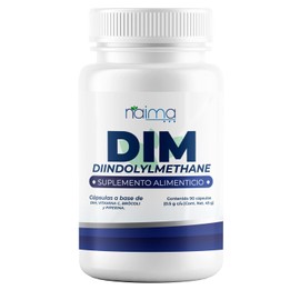 NAIMA DIM | Suplemento Alimenticio de Origen Natural | Apoyo al Equilibrio Hormonal | Bienestar Metabólico y Salud Integral | Sin Aditivos | 90 cápsulas