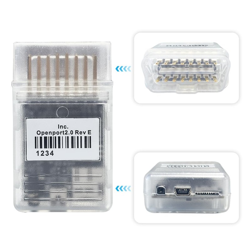 OBD2 K-CAN Diagnostic Cable for Openport 2.0 ECU for JLR