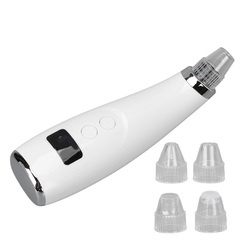 Electric Blackhead Vacuum Cleaner LED Display 3 Strength Blackhead Extractor