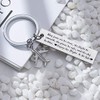 Hibetek Flight Attendant Gift Pilot Gift Fly Safe Keychain Traveling
