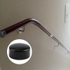 UFURMATE Handrail End Cap, 4PCS 45mm/1.77" 201 Stainless Steel Round