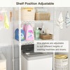 Ulif U8 Mini Laundry Room Storage Organizer, Over The Washer