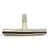 1/4" Stainless Steel Tee Barb 3 Way Co2 Splitter T